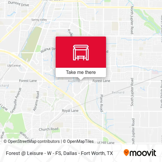 Forest @ Leisure - W - FS map