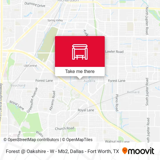 Forest @ Oakshire - W - Mb2 map