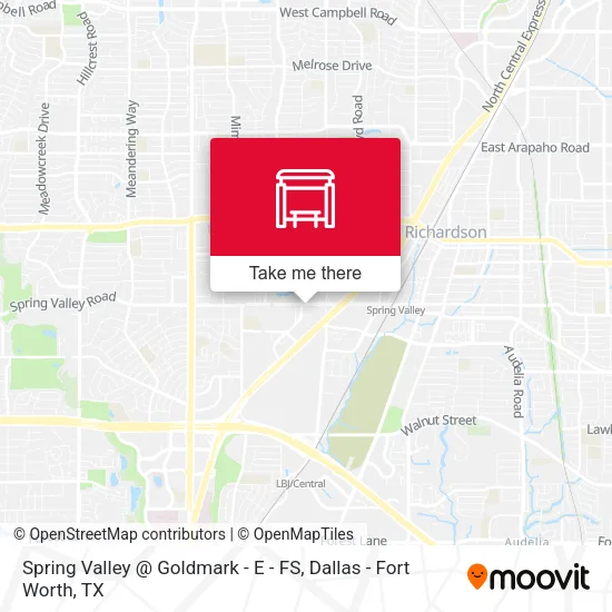 Spring Valley @ Goldmark - E - FS map