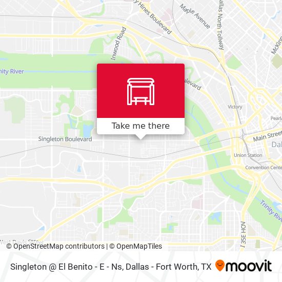 Singleton @ El Benito - E - Ns map