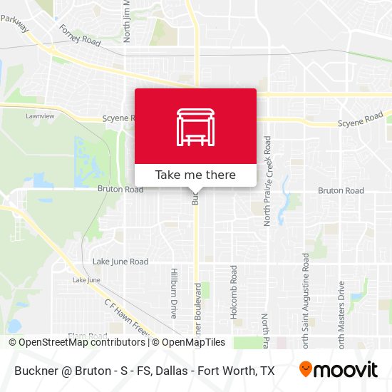Buckner @ Bruton - S - FS map