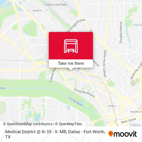 Medical District @ Ih 35 - S- MB map