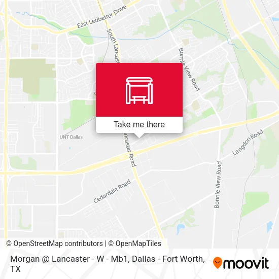 Morgan @ Lancaster - W - Mb1 map