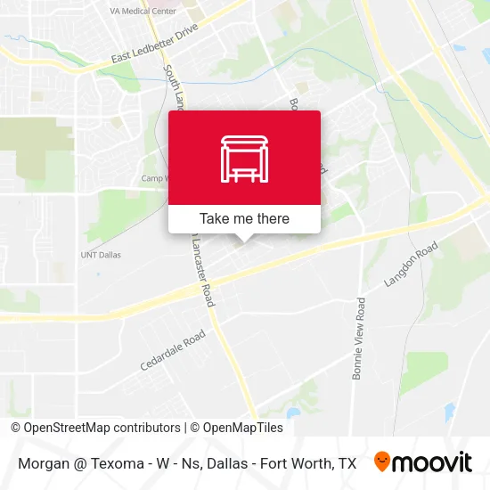 Morgan @ Texoma - W - Ns map