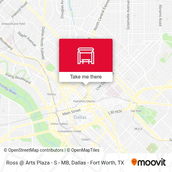 Ross @ Arts Plaza - S - MB map