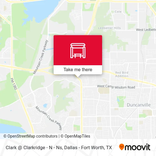 Clark @ Clarkridge - N - Ns map