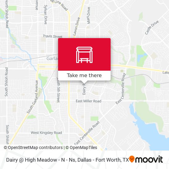 Dairy @ High Meadow - N - Ns map