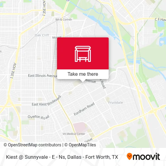 Mapa de Kiest @ Sunnyvale - E - Ns