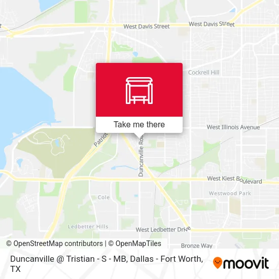 Duncanville @ Tristian - S - MB map