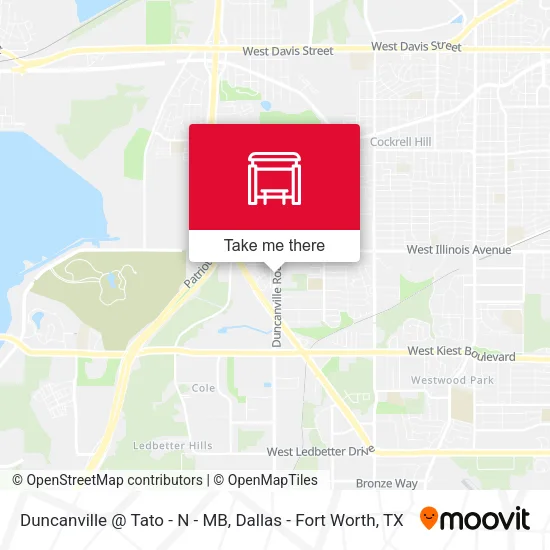 Duncanville @ Tato - N - MB map