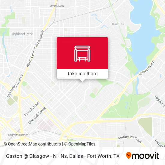 Gaston @ Glasgow - N - Ns map