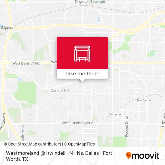 Westmoreland @ Irwindell - N - Ns map