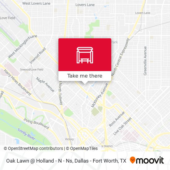 Mapa de Oak Lawn @ Holland - N - Ns