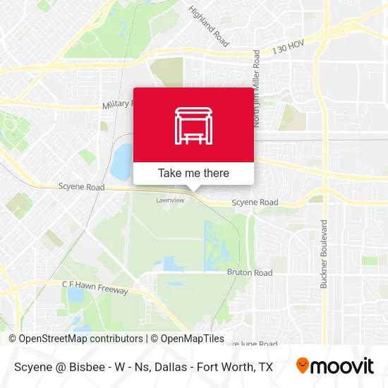 Scyene @ Bisbee - W - Ns map