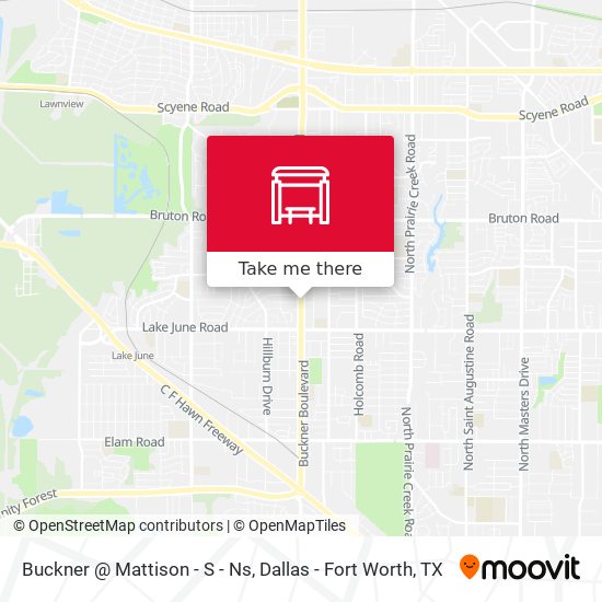 Buckner @ Mattison - S - Ns map