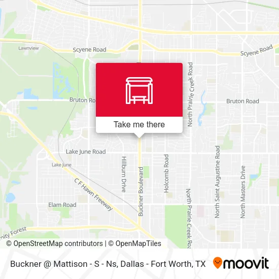 Buckner @ Mattison - S - Ns map