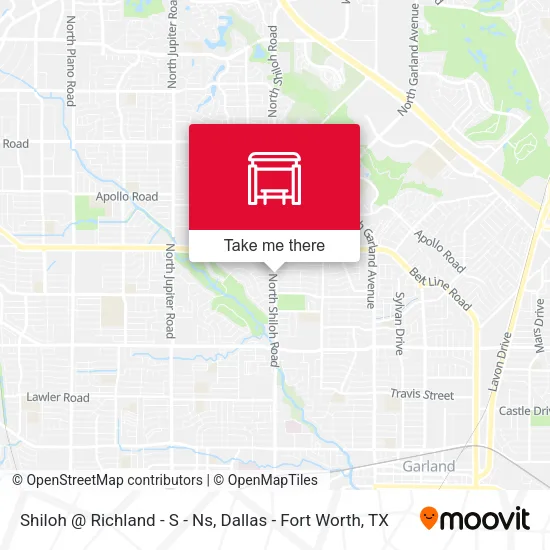 Shiloh @ Richland - S - Ns map