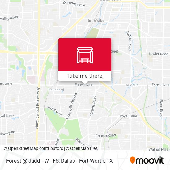 Forest @ Judd - W - FS map