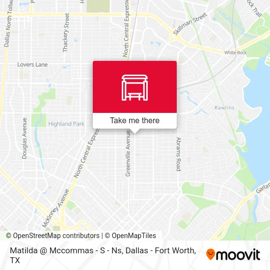 Matilda @ Mccommas - S - Ns map