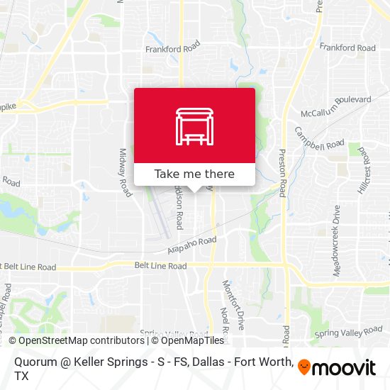 Mapa de Quorum @ Keller Springs - S - FS