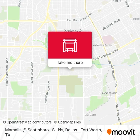 Marsalis @ Scottsboro - S - Ns map