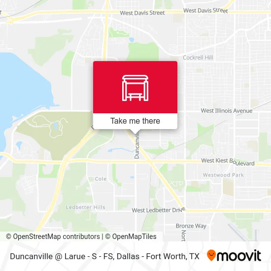 Duncanville @ Larue - S - FS map