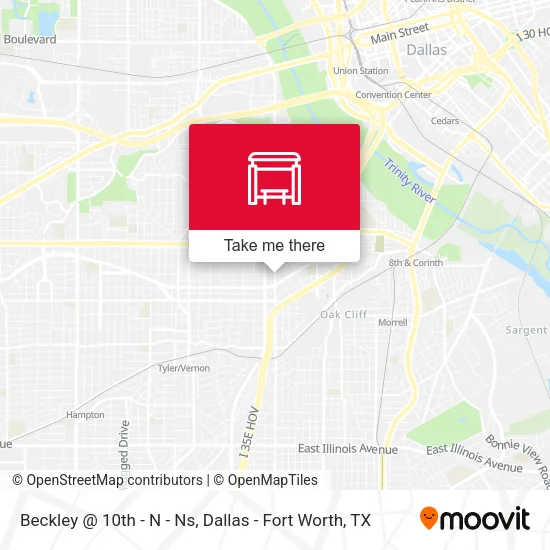 Beckley @ 10th - N - Ns map