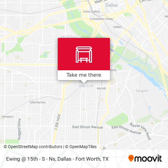 Ewing @ 15th - S - Ns map