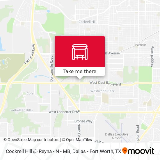 Cockrell Hill @ Reyna - N - MB map