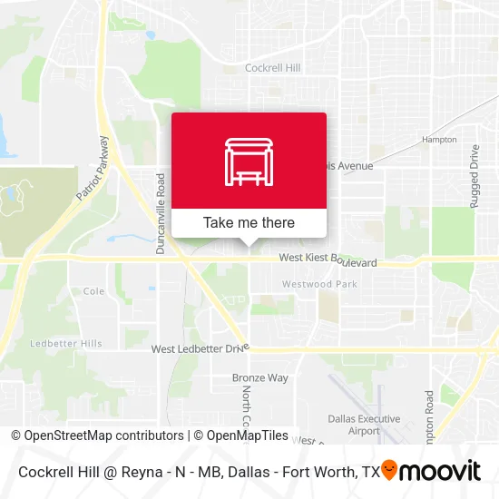 Cockrell Hill @ Reyna - N - MB map