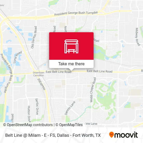 Belt Line @ Milam - E - FS map
