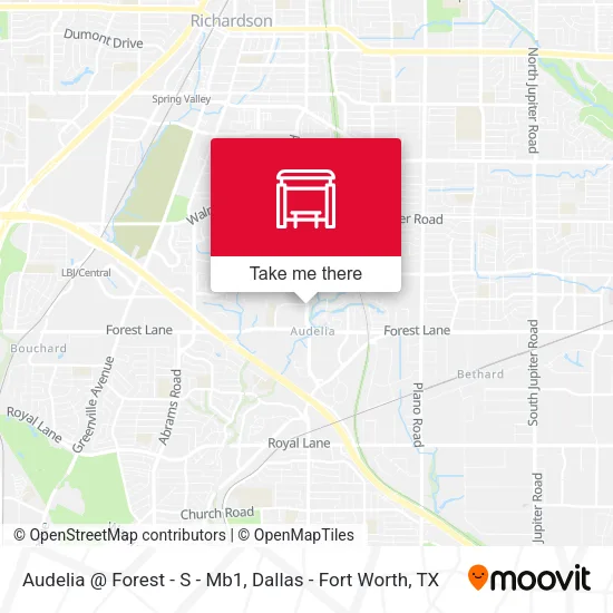 Audelia @ Forest - S - Mb1 map