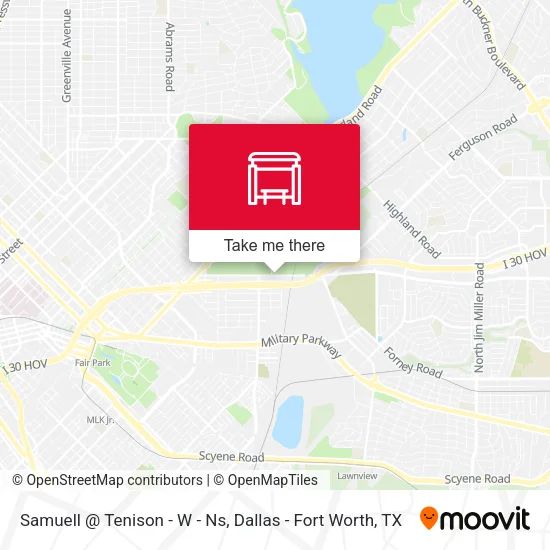 Samuell @ Tenison - W - Ns map