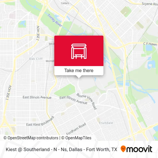 Kiest @ Southerland - N - Ns map