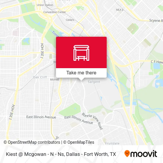 Kiest @ Mcgowan - N - Ns map