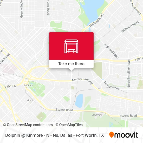 Dolphin @ Kinmore - N - Ns map