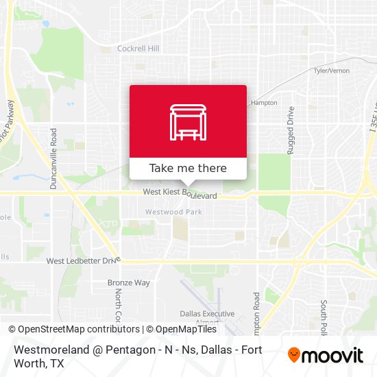 Westmoreland @ Pentagon - N - Ns map