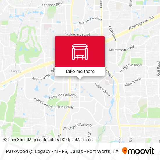 Parkwood @ Legacy - N - FS map