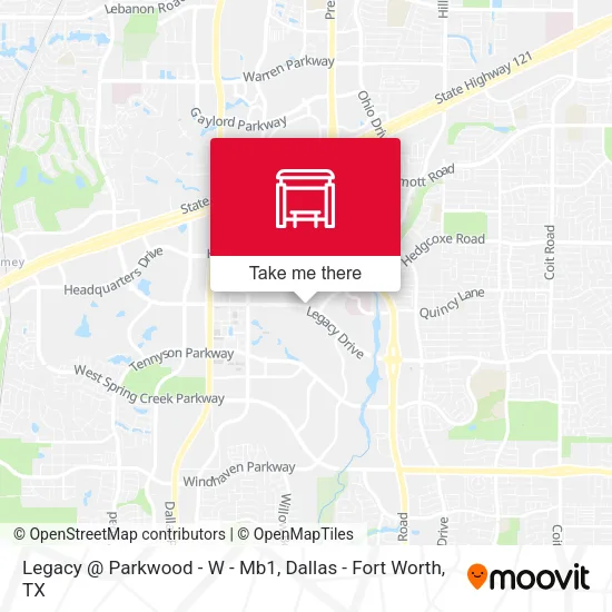 Mapa de Legacy @ Parkwood - W - Mb1