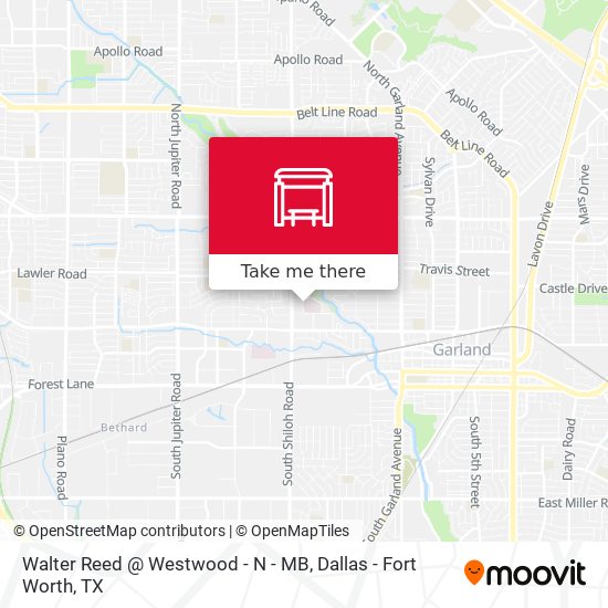 Walter Reed @ Westwood - N - MB map