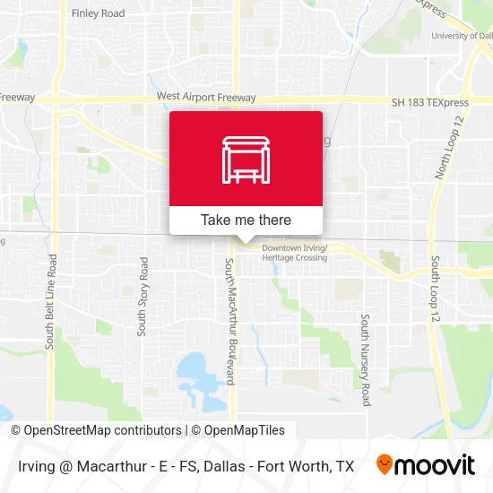 Mapa de Irving @ Macarthur - E - FS