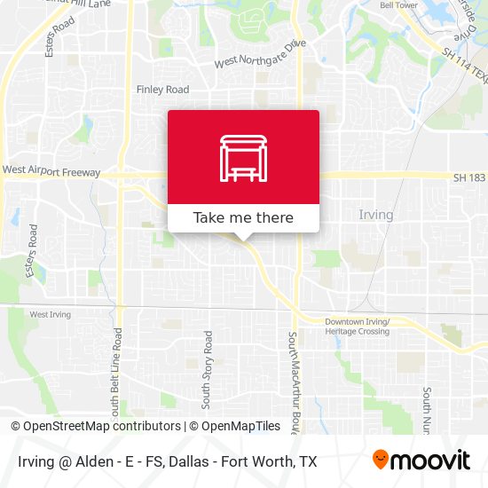 Irving @ Alden - E - FS map