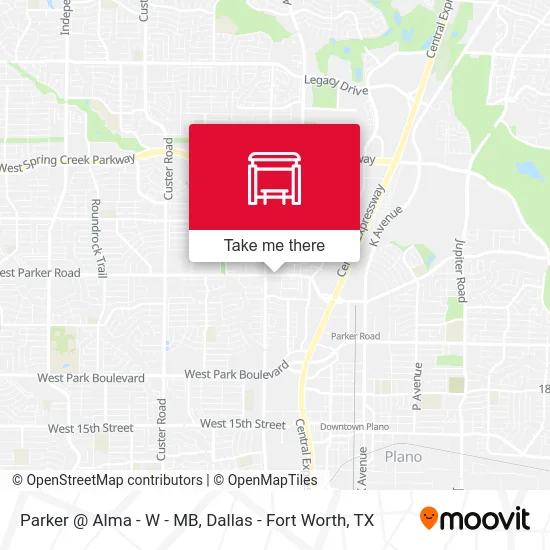 Parker @ Alma - W - MB map