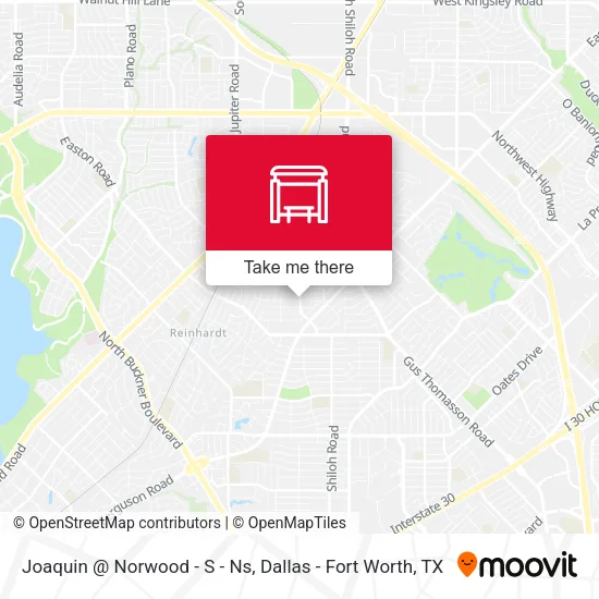 Joaquin @ Norwood - S - Ns map