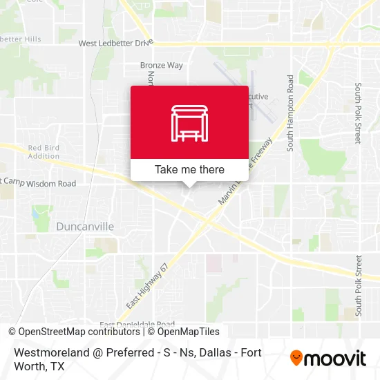 Westmoreland @ Preferred - S - Ns map