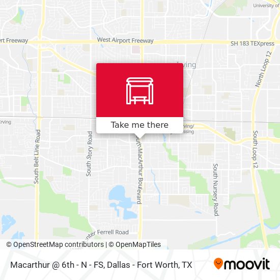 Macarthur @ 6th - N - FS map