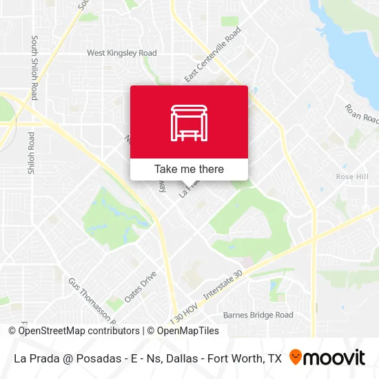 La Prada @ Posadas - E - Ns map