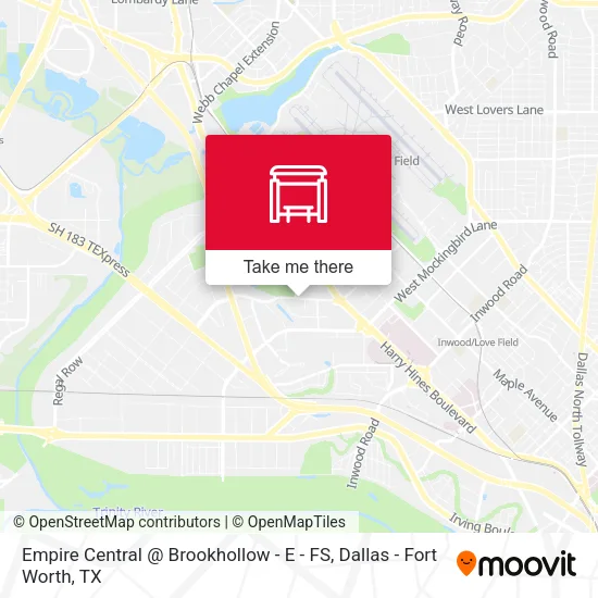 Empire Central @ Brookhollow - E - FS map