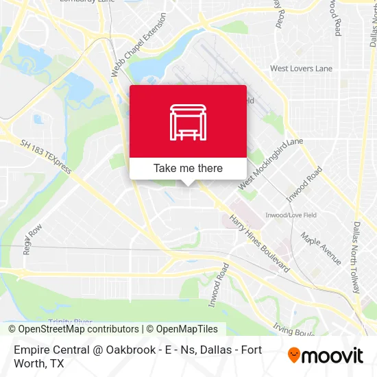 Empire Central @ Oakbrook - E - Ns map