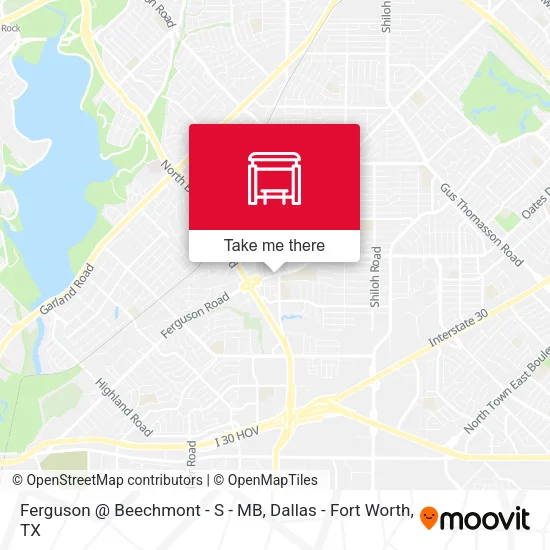 Mapa de Ferguson @ Beechmont - S - MB